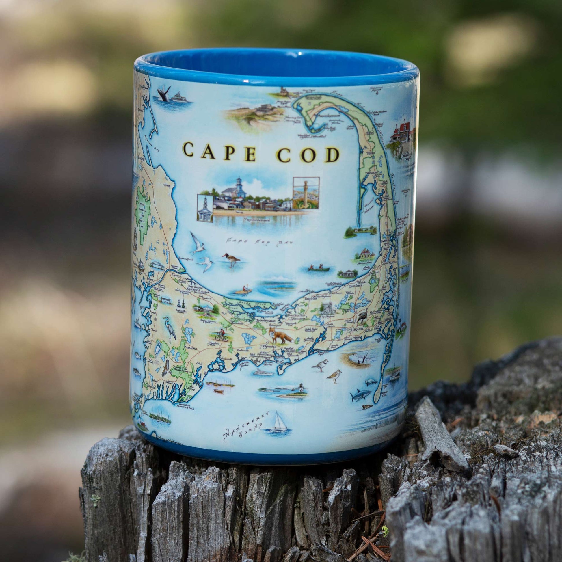 Cape Cod Map Ceramic Mug