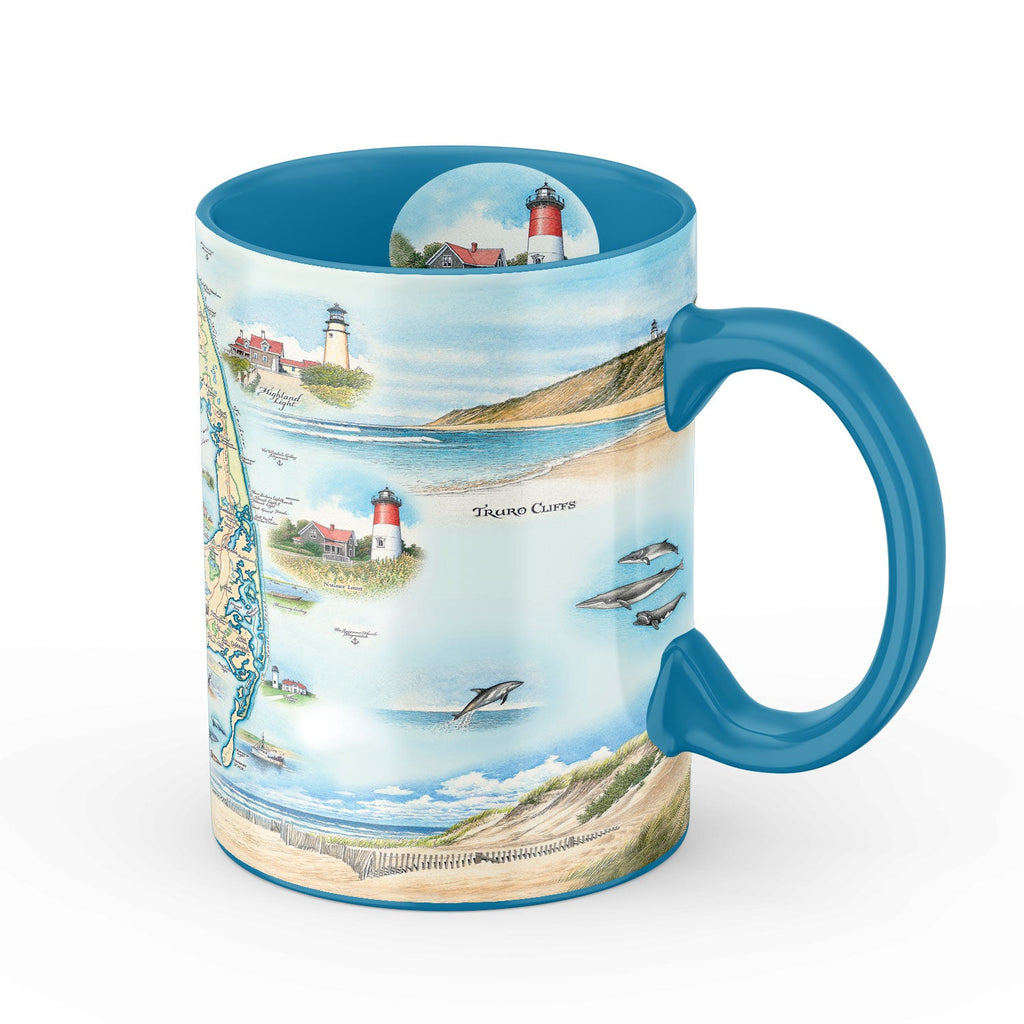 Cape Cod Map Ceramic Mug
