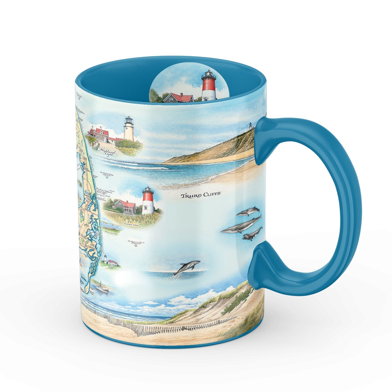 Cape Cod Map Ceramic Mug