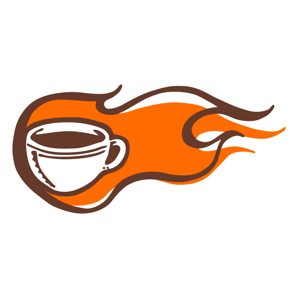 Flaming Cup Camp Mug